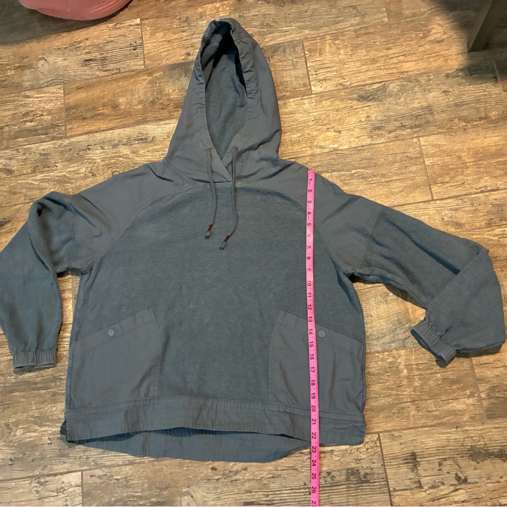 REI Cooperative grey organic cotton hemp blend hoodie - Picture 7 of 7